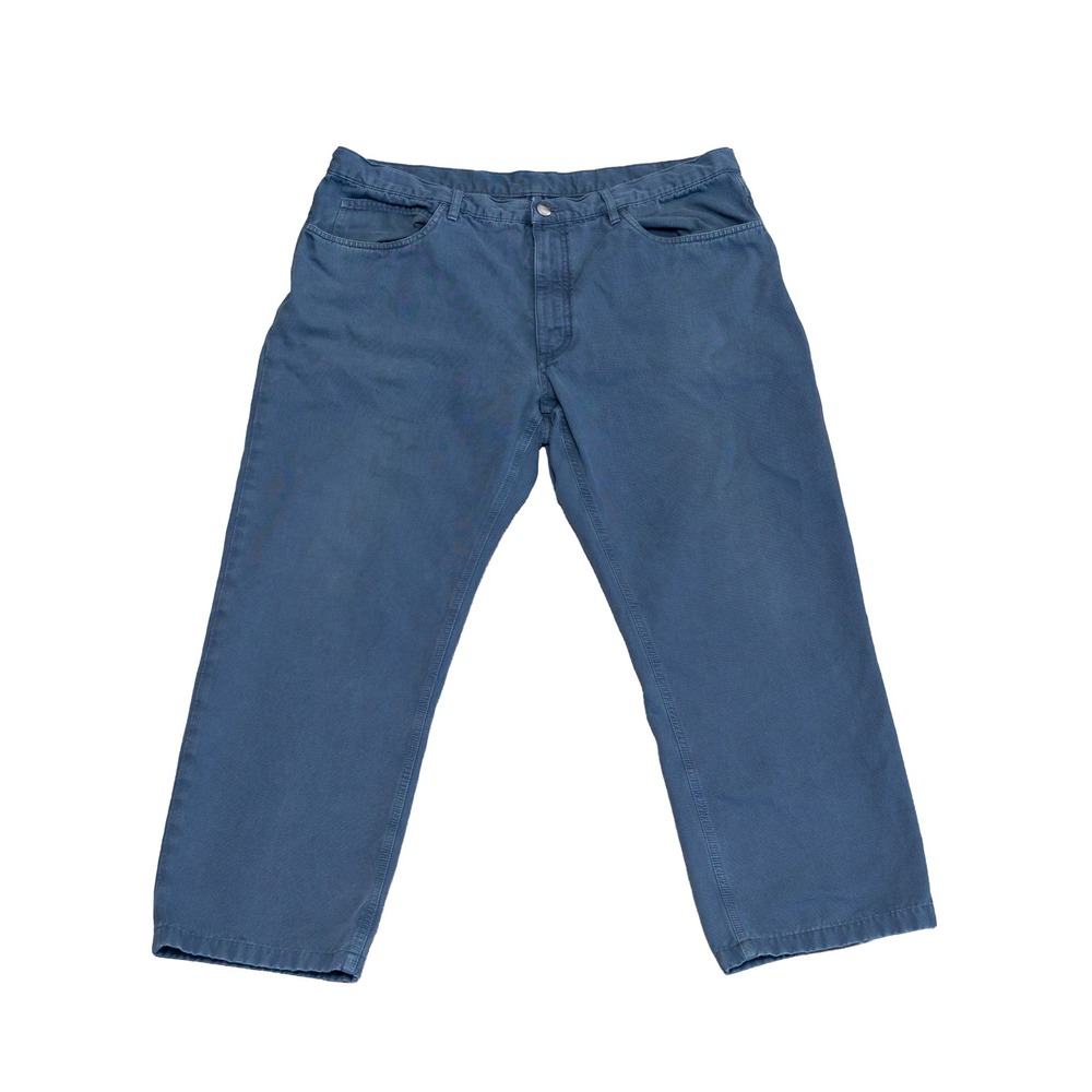 Loro Piana Blue Cotton 5 Pocket Pants Jeans Men Size 40 Made in Italy Cropped